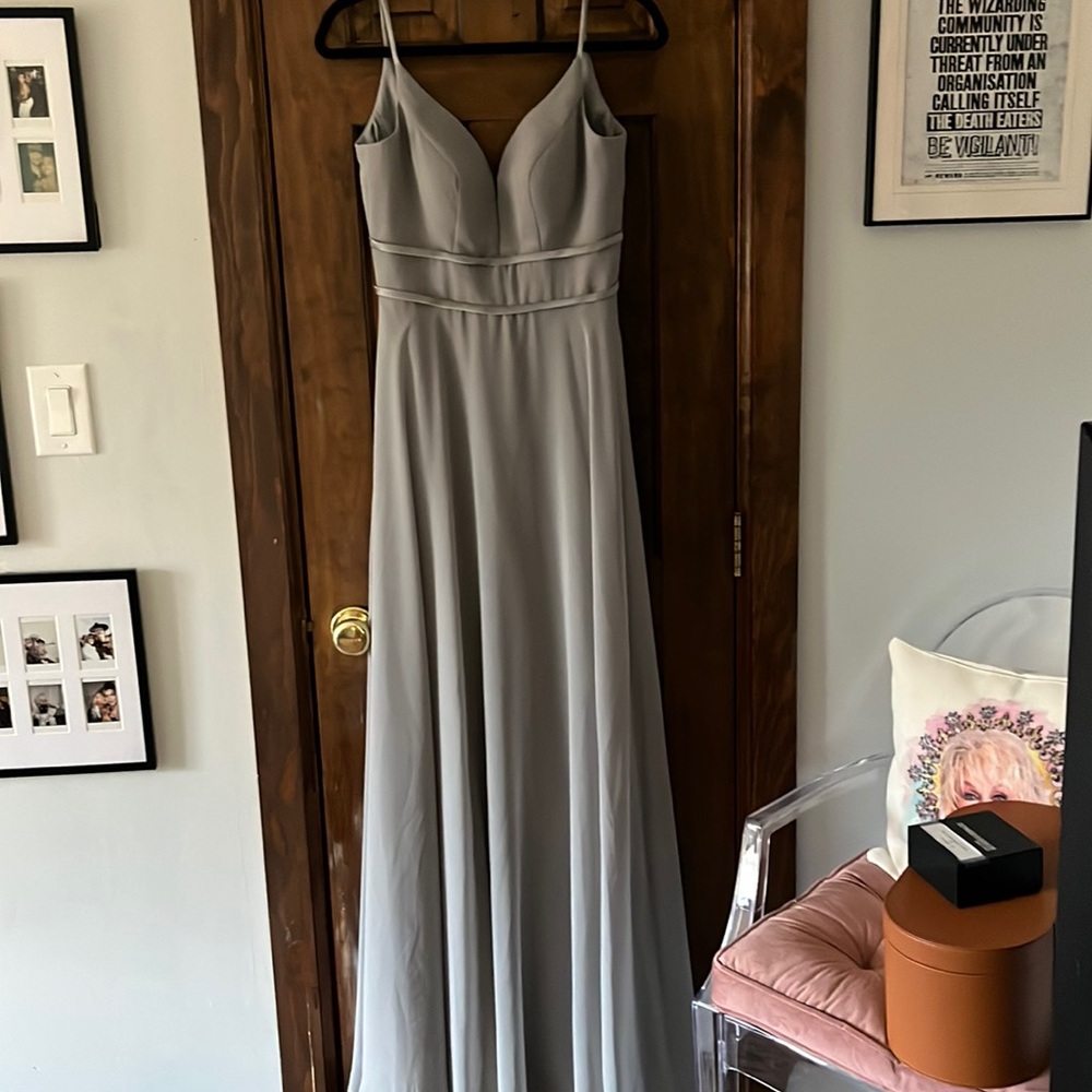 Sorella Vita Bridesmaid Dress: Style 9306 in Steel